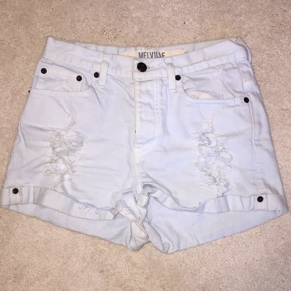 !SOLD! Brandy Melville Jean Shorts - Picture 2 of 8